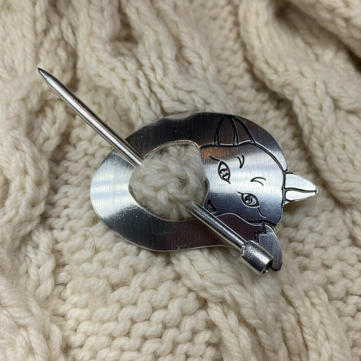 Cozy Fox Scarf Ring