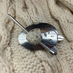 Cozy Fox Scarf Ring