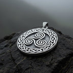 Aglimar Celtic Spiral Necklace