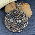 Aenor Celtic Spiral Necklace - 18