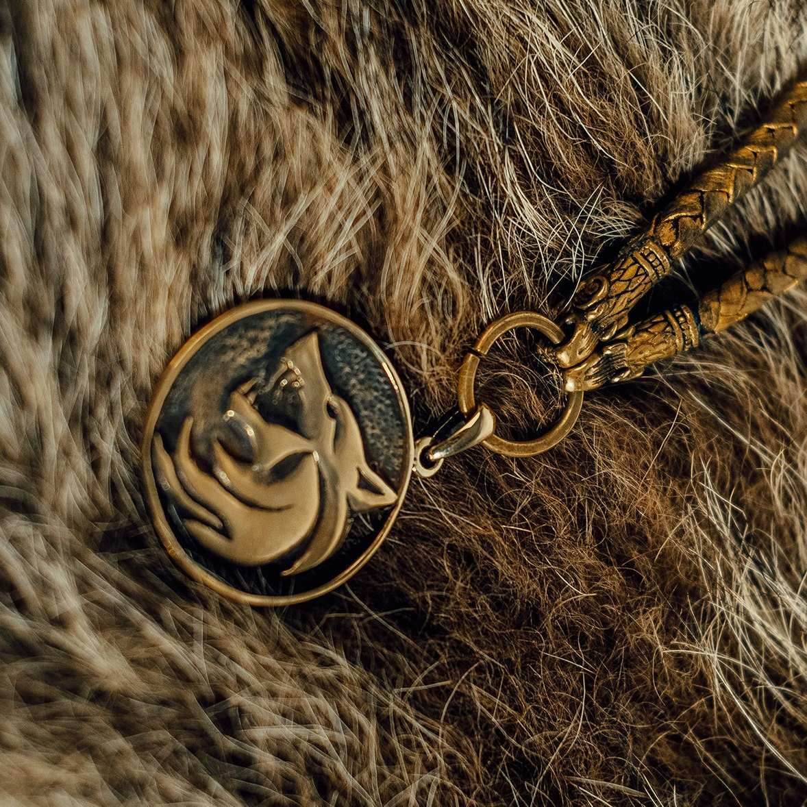 Witcher Wolf Pendant - 