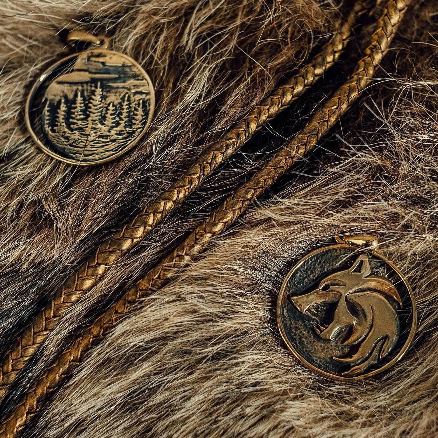 Witcher Wolf Pendant - 