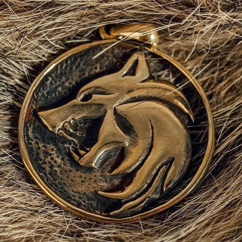 Witcher Wolf Pendant - 