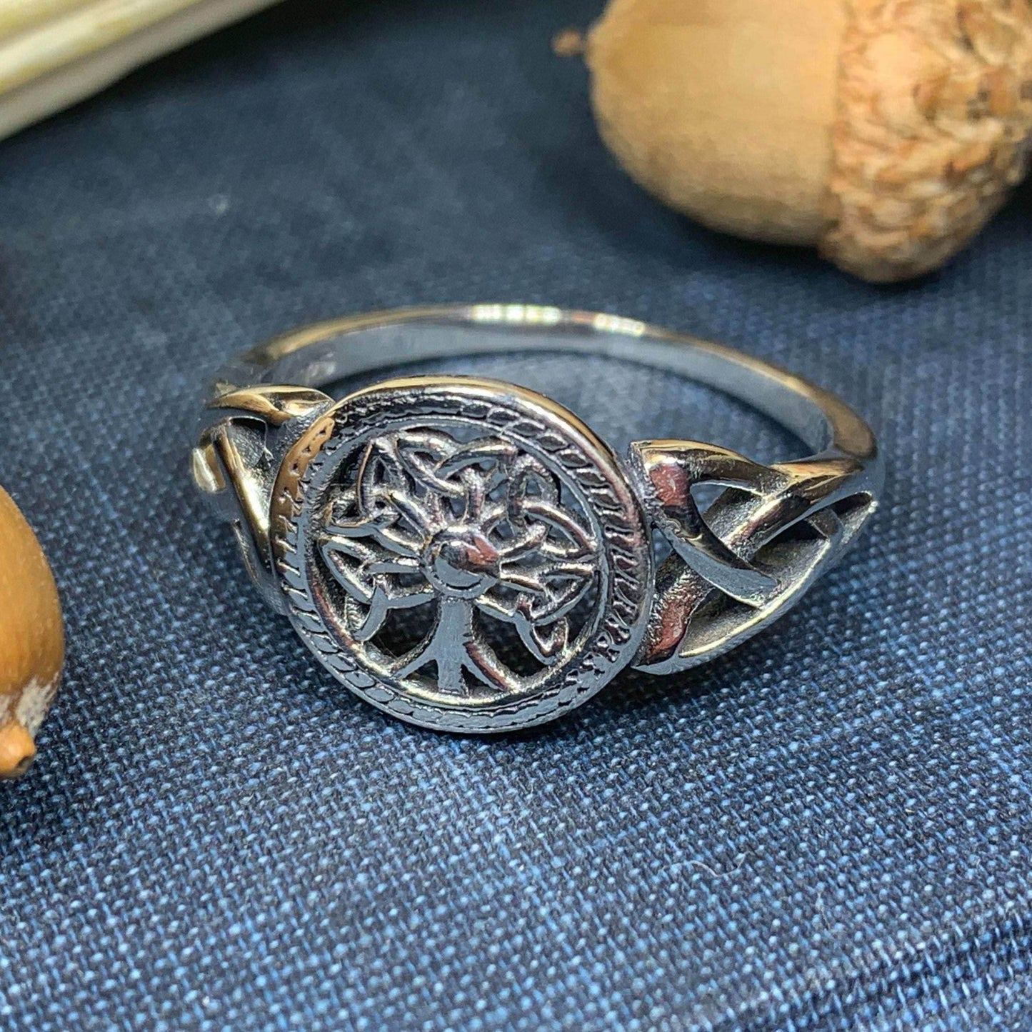 Signet Tree of Life Ring - 5