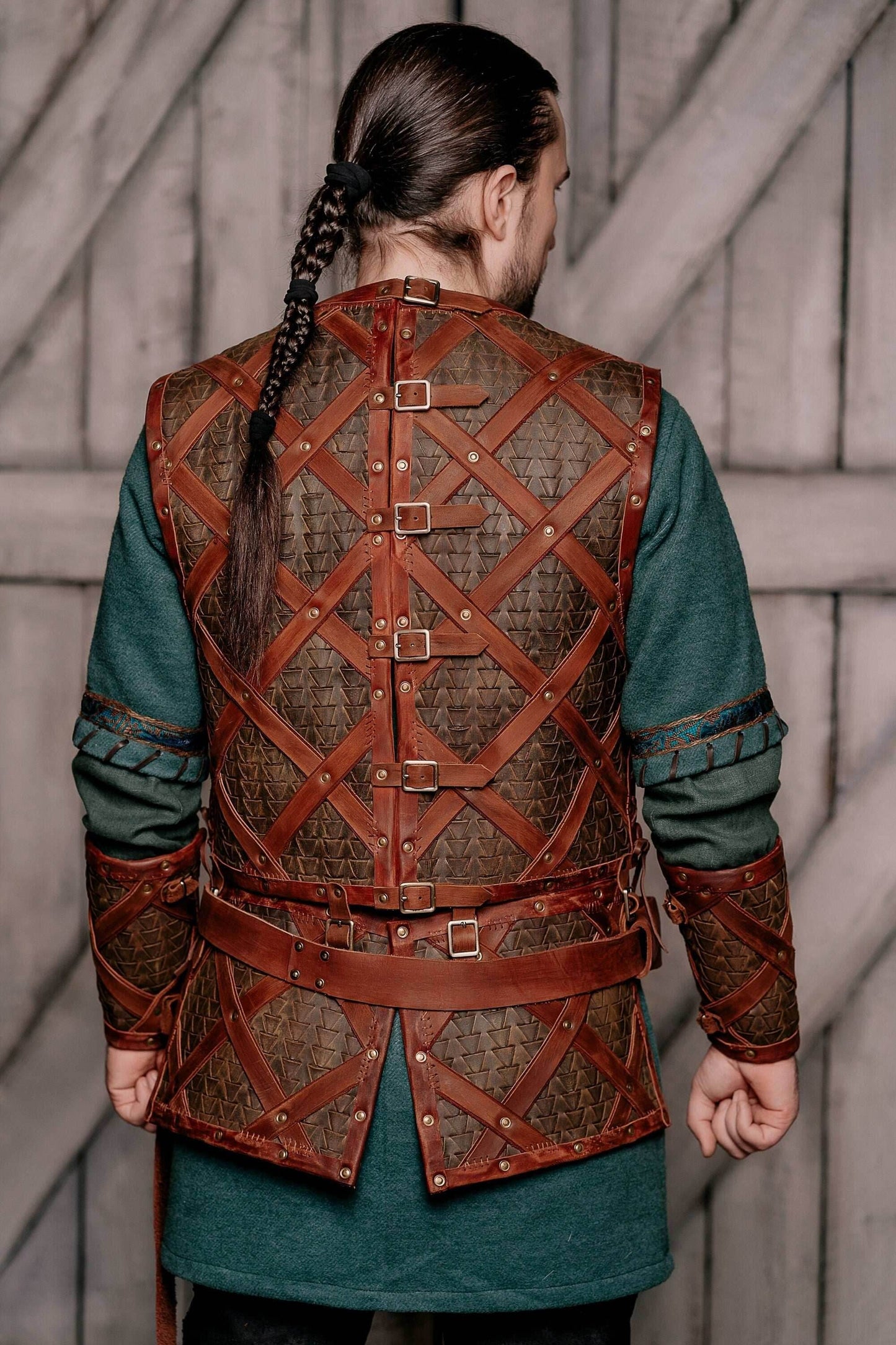 Viking Larp leather armor - XS / Full payment