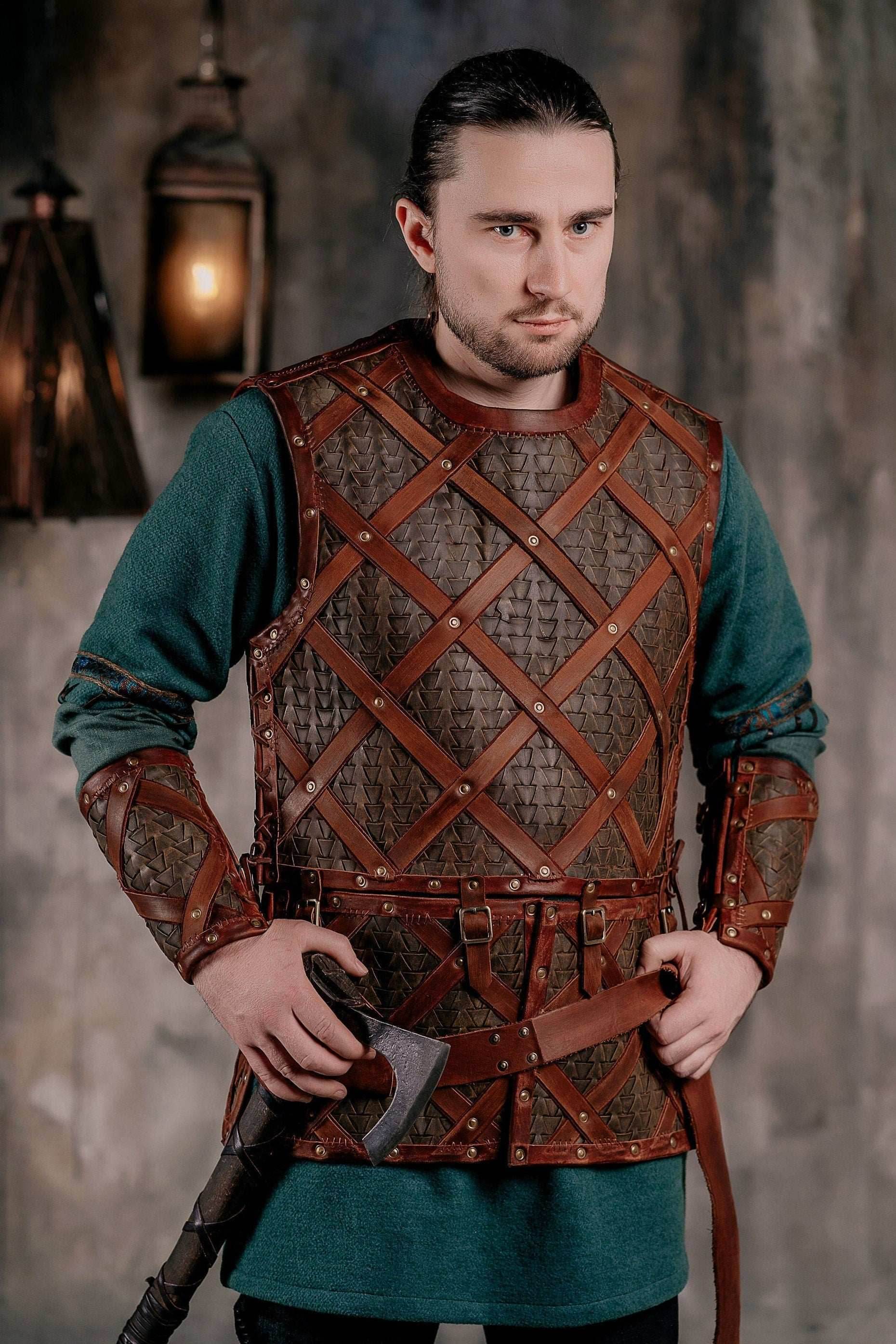 Viking Larp leather armor - XS / Full payment