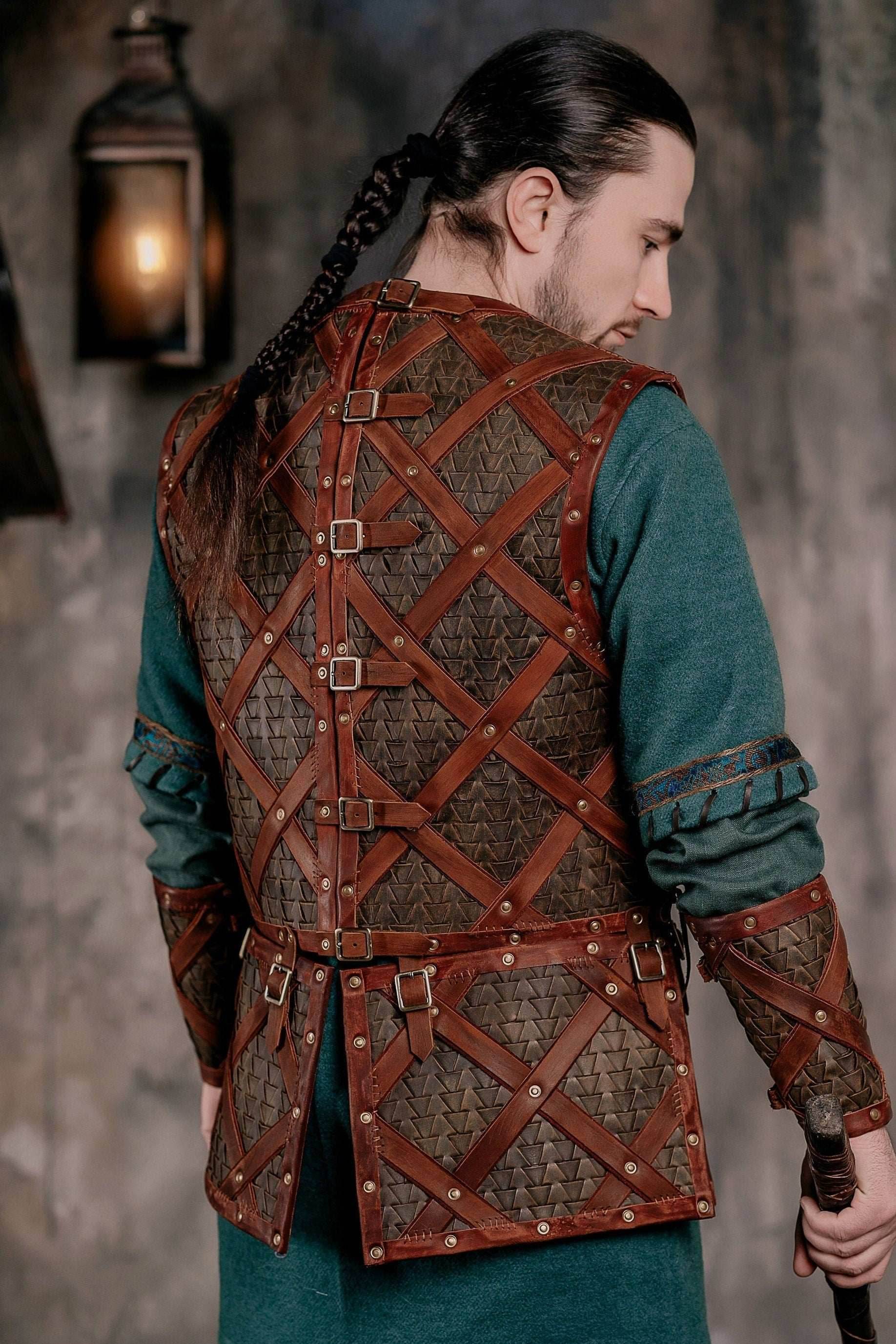 Viking Larp leather armor - XS / Full payment