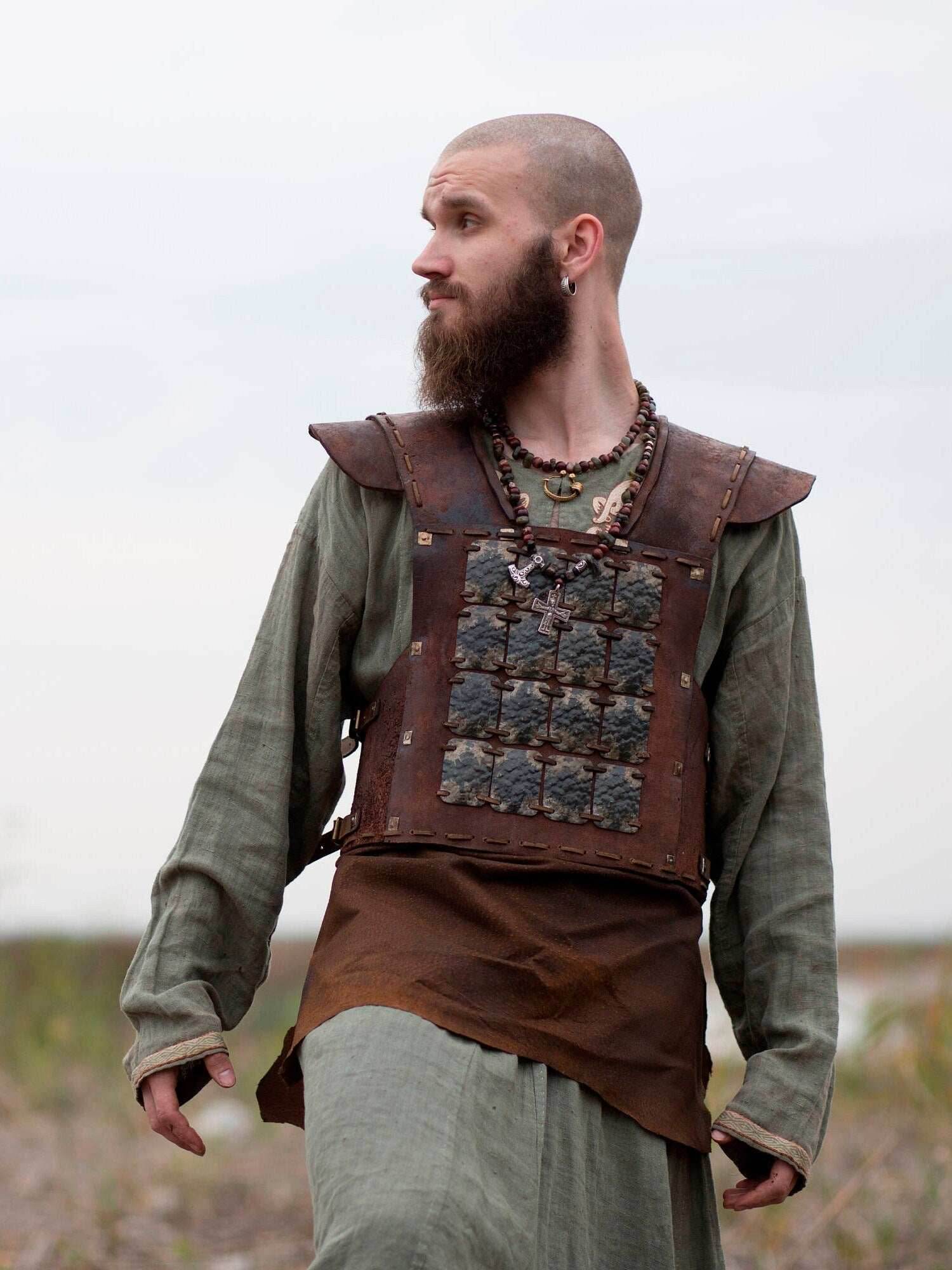 Viking larp leather armor - XS / Full payment