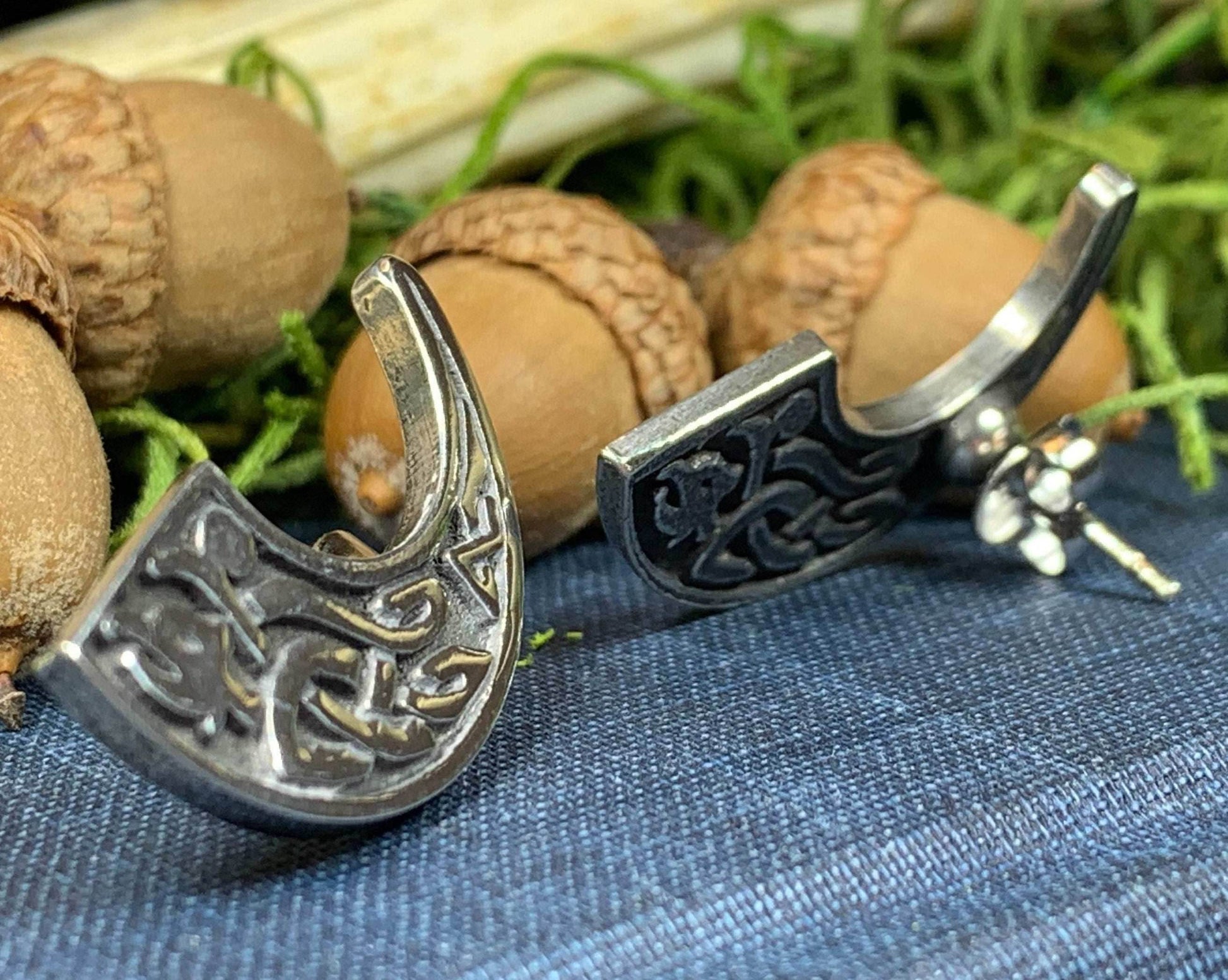 Celtic Dragon Earrings - 