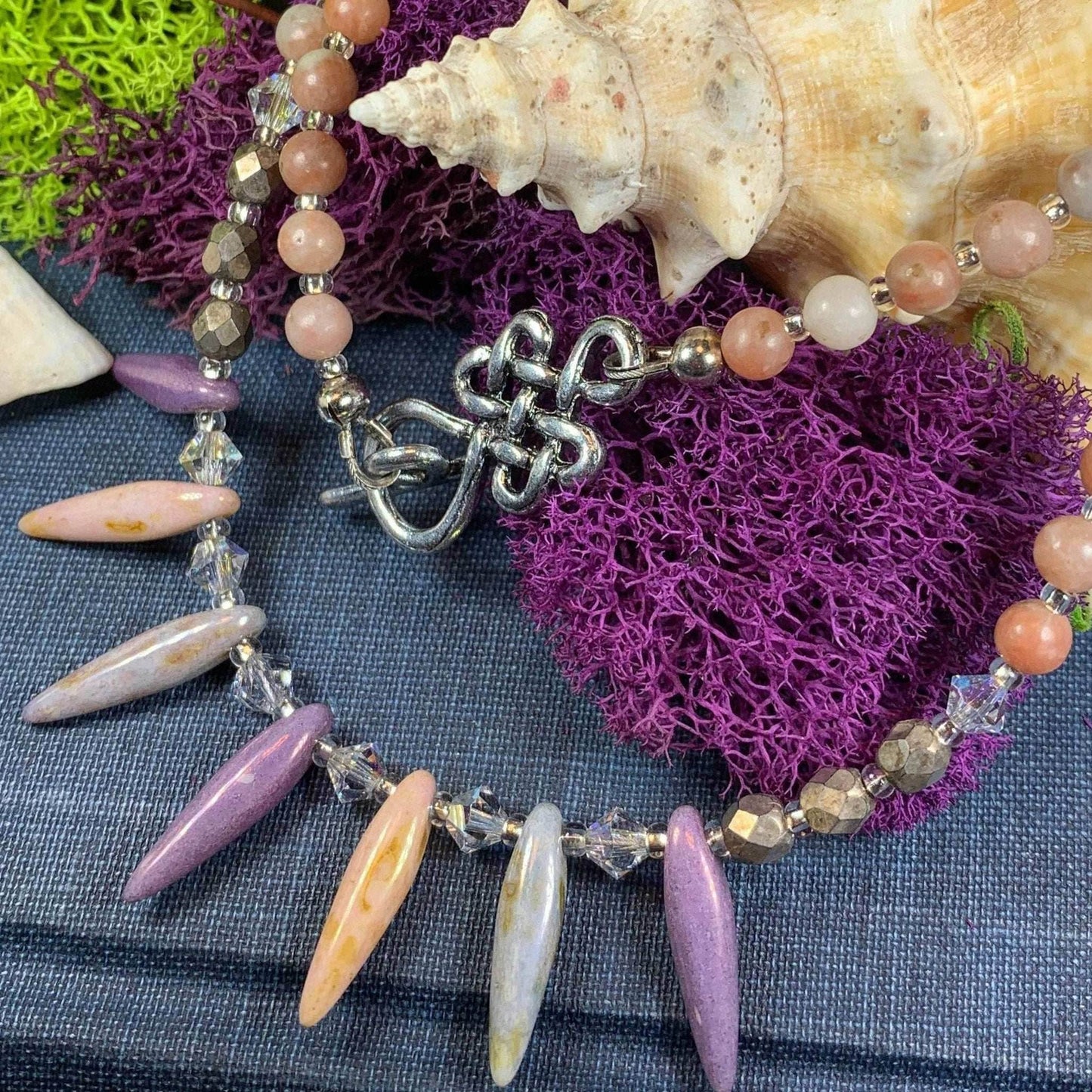 Highland Sunrise Crystal Necklace - 