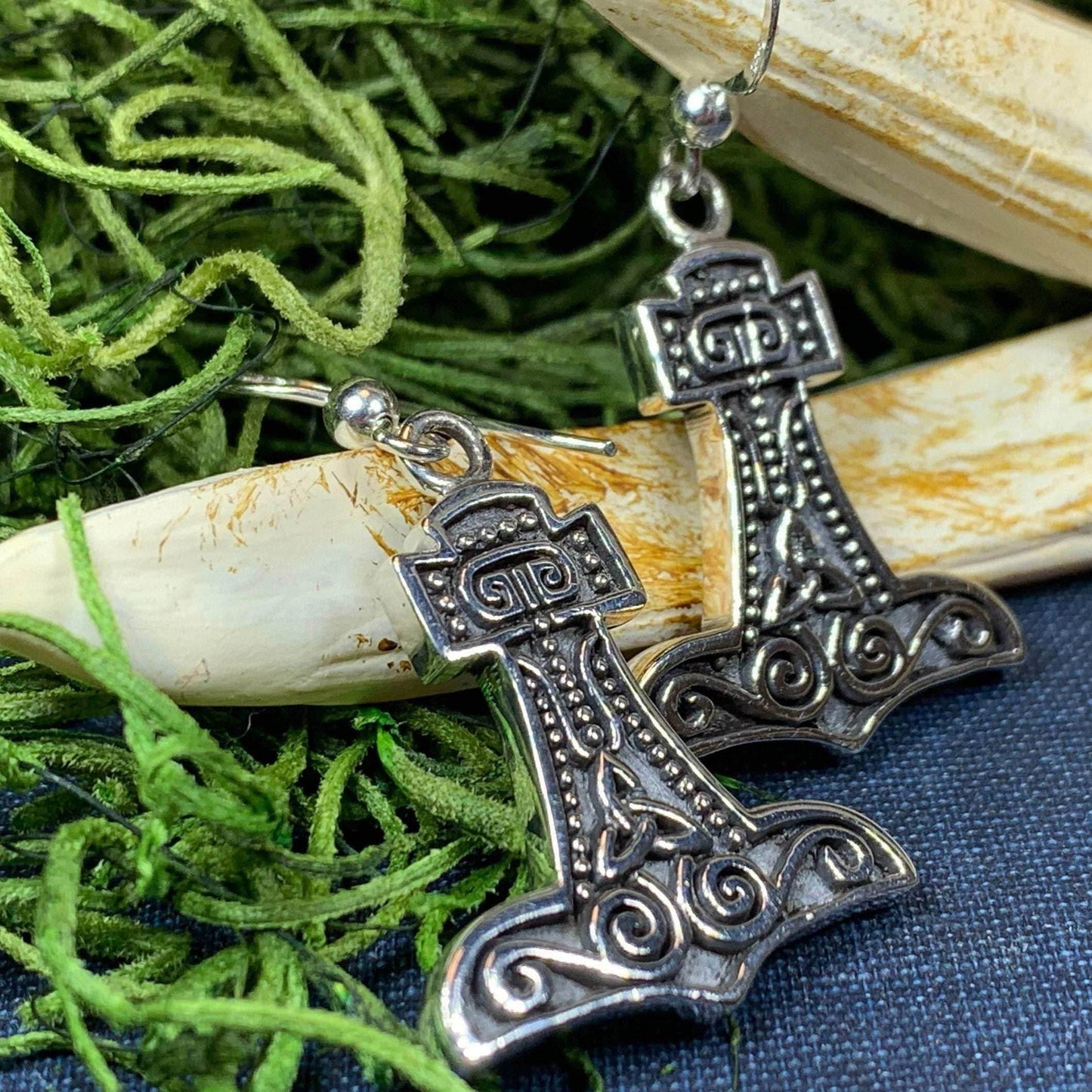 Arvid Thor's Hammer Earrings - 