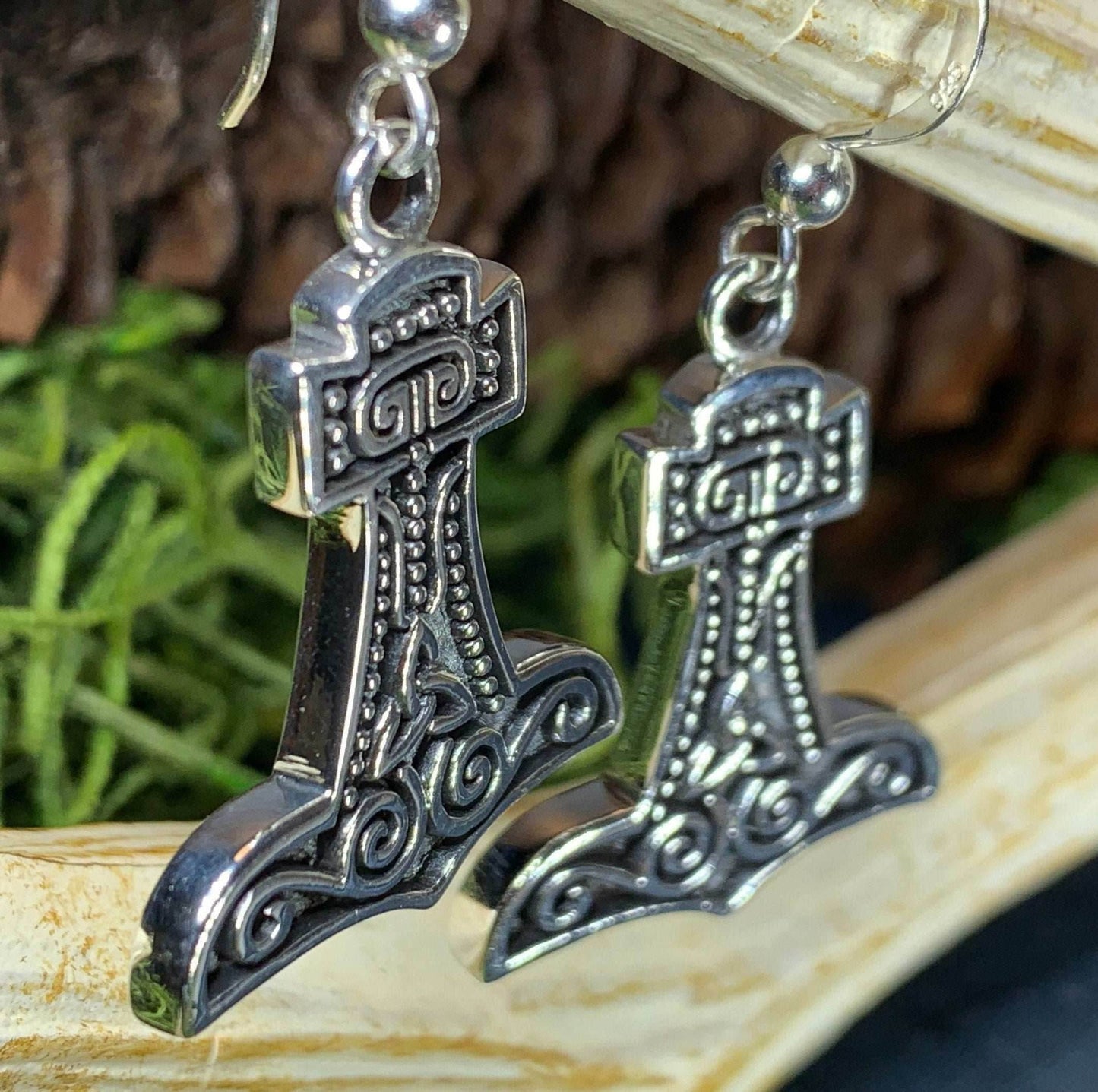 Arvid Thor's Hammer Earrings - 