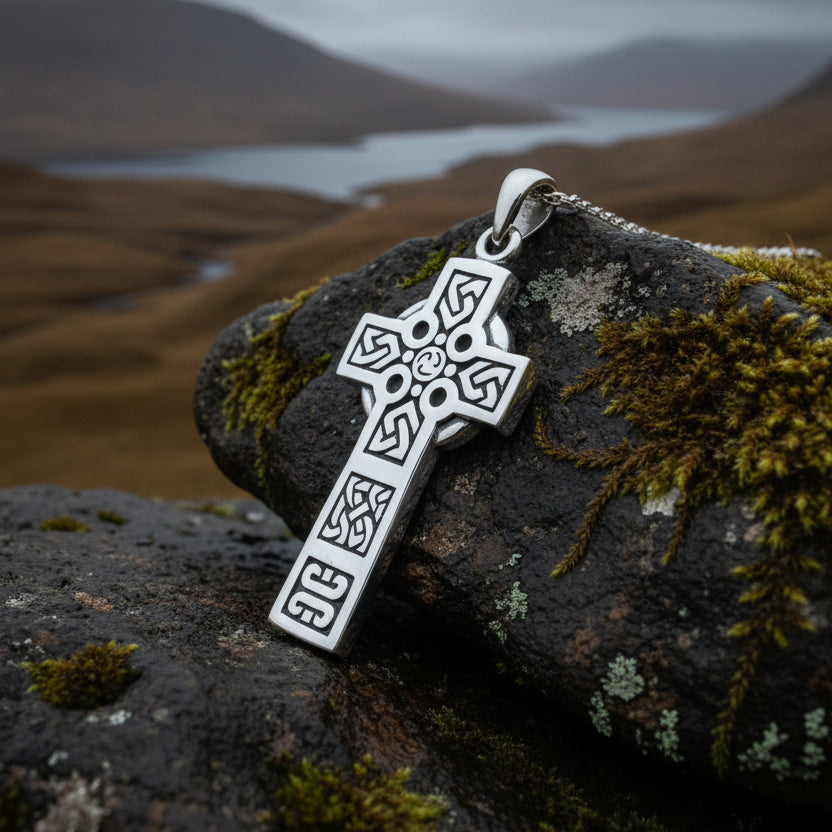 Ballinalee Celtic Cross Necklace
