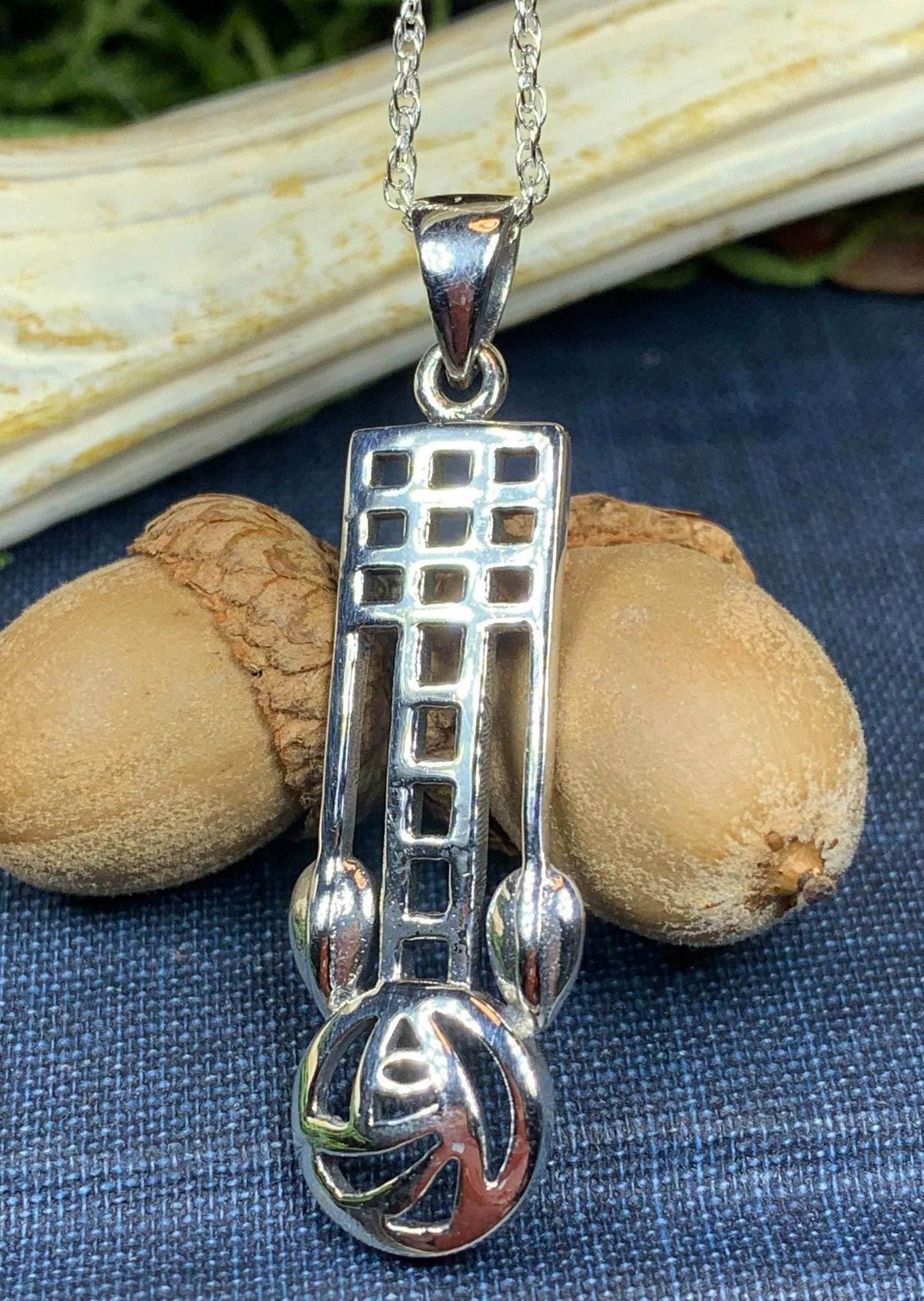 Mackintosh Rose Necklace - 18