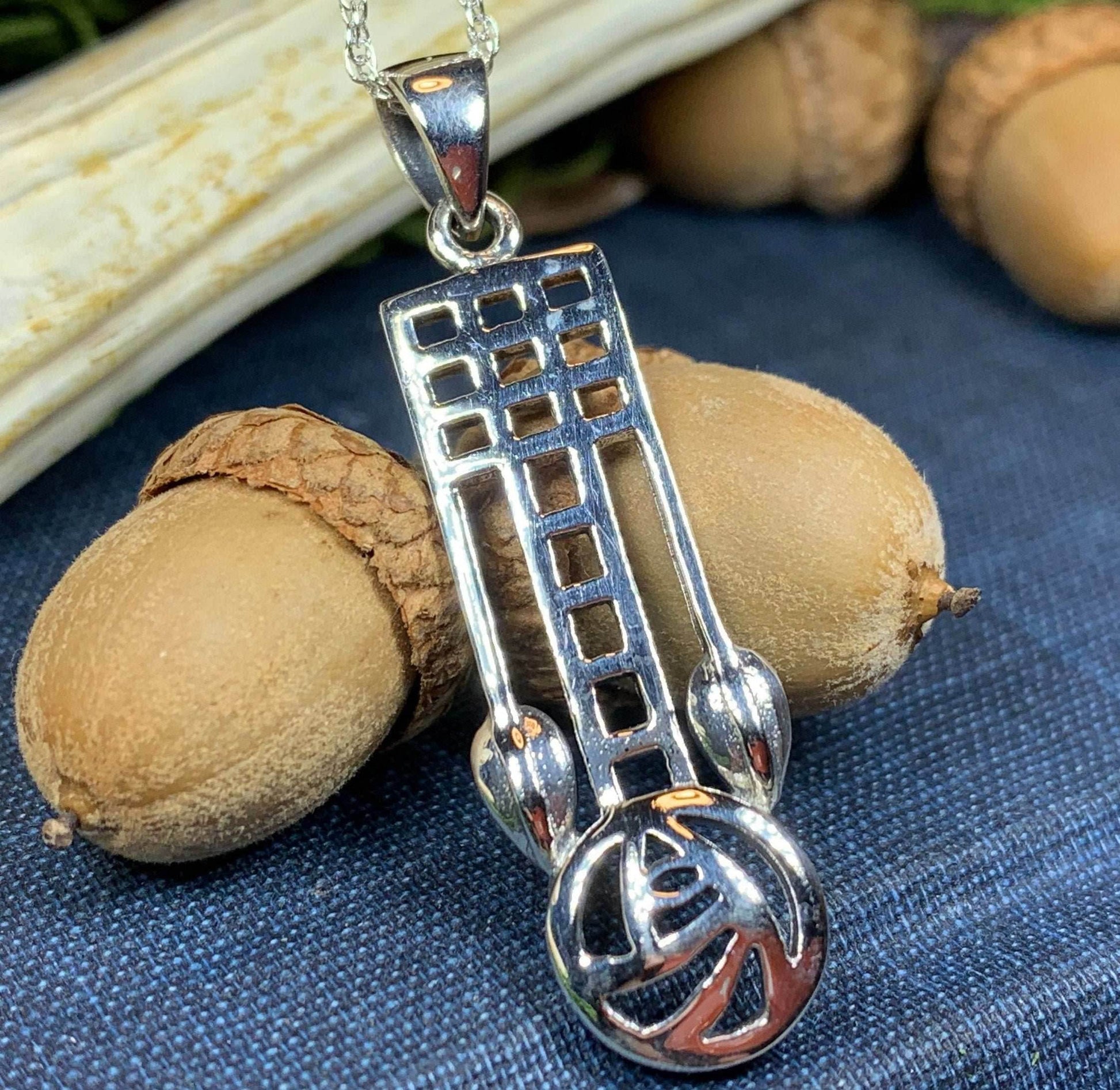 Mackintosh Rose Necklace - 18