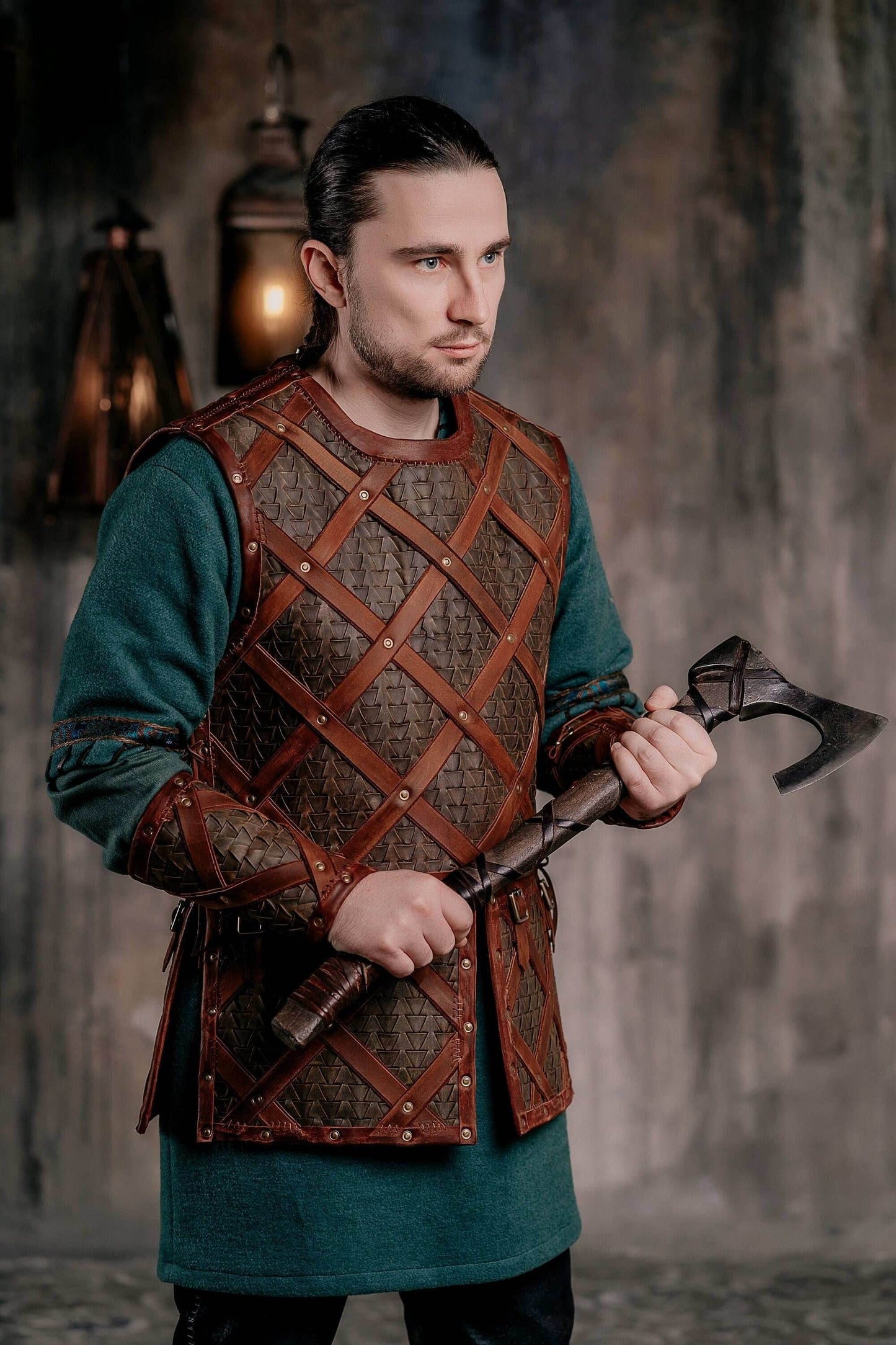 Viking Larp leather armor - XS / Full payment