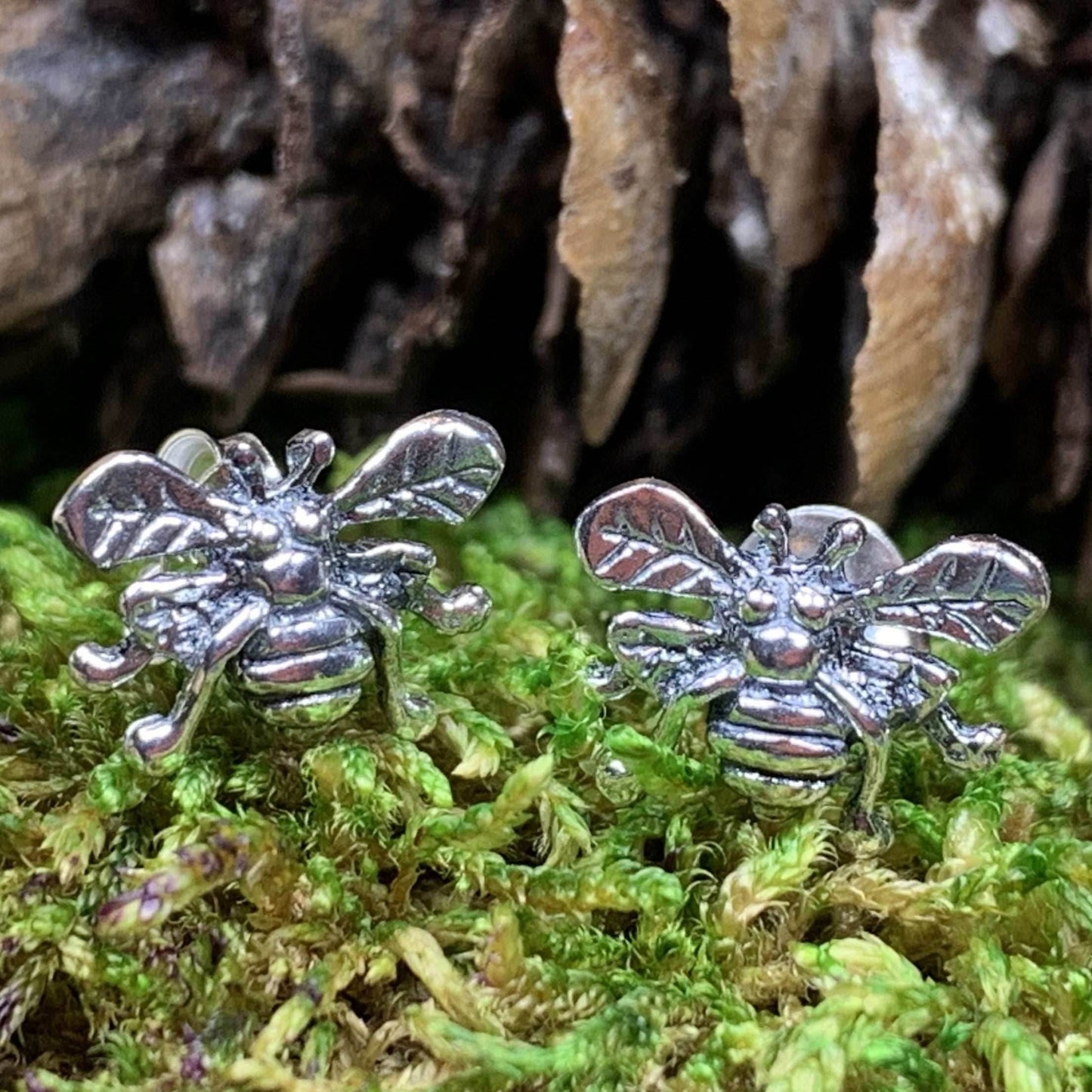 Petite Bee Earrings - 