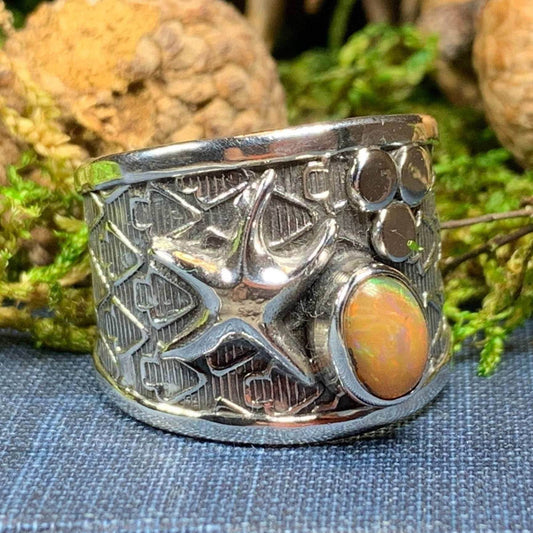 Starfish Treasure Ring - 7 / Opal