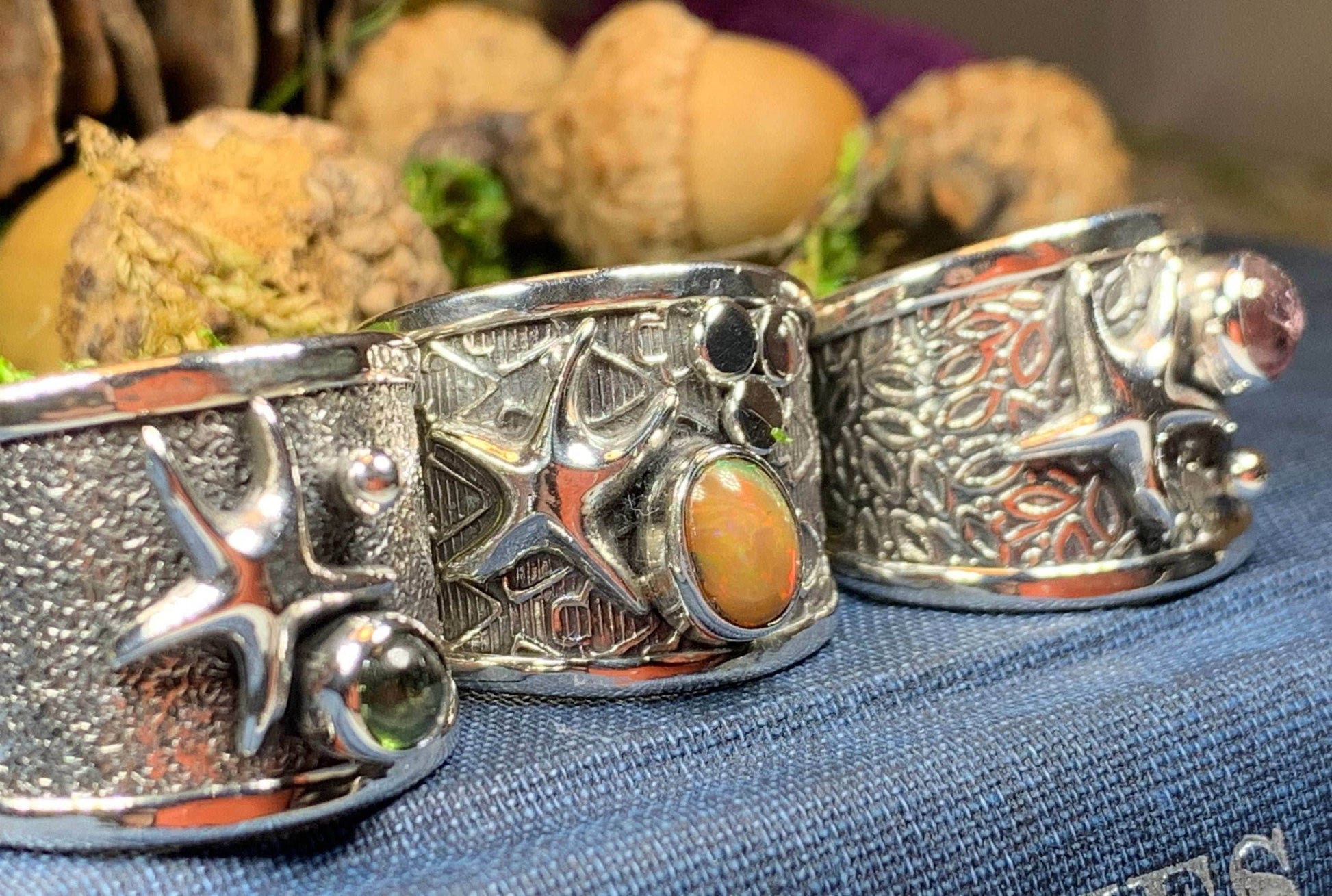 Starfish Treasure Ring - 7 / Opal