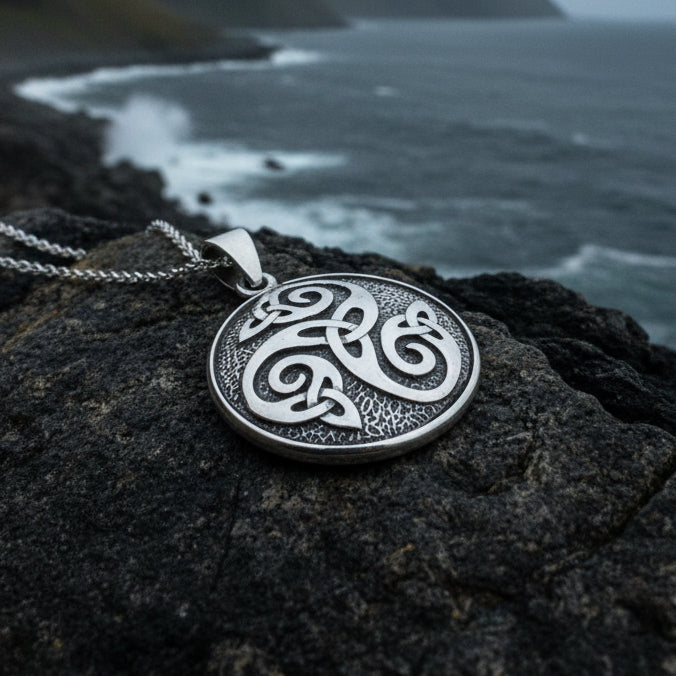 Mochán Celtic Knot Necklace