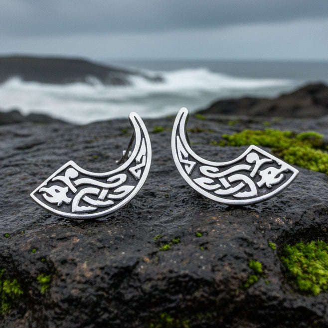 Celtic Dragon Earrings