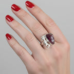 Seahorse Gemstone Ring