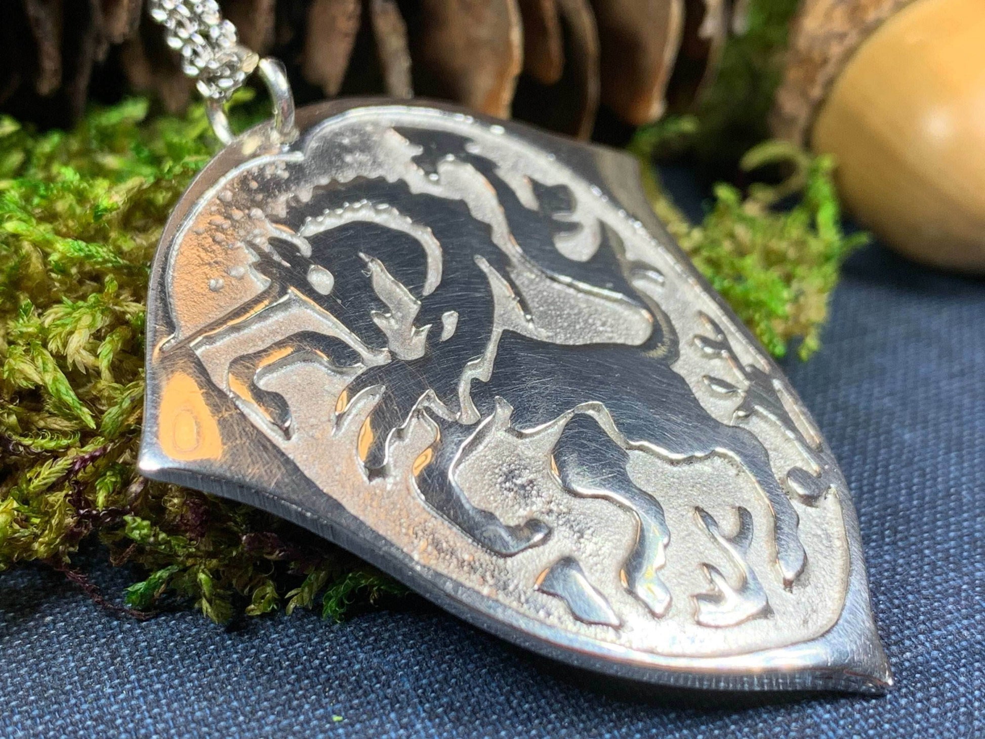 Unicorn of Scotland Medallion Necklace - 