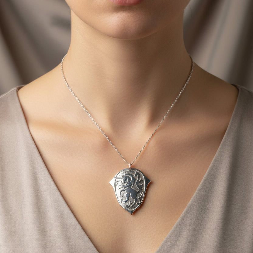 Unicorn of Scotland Medallion Necklace