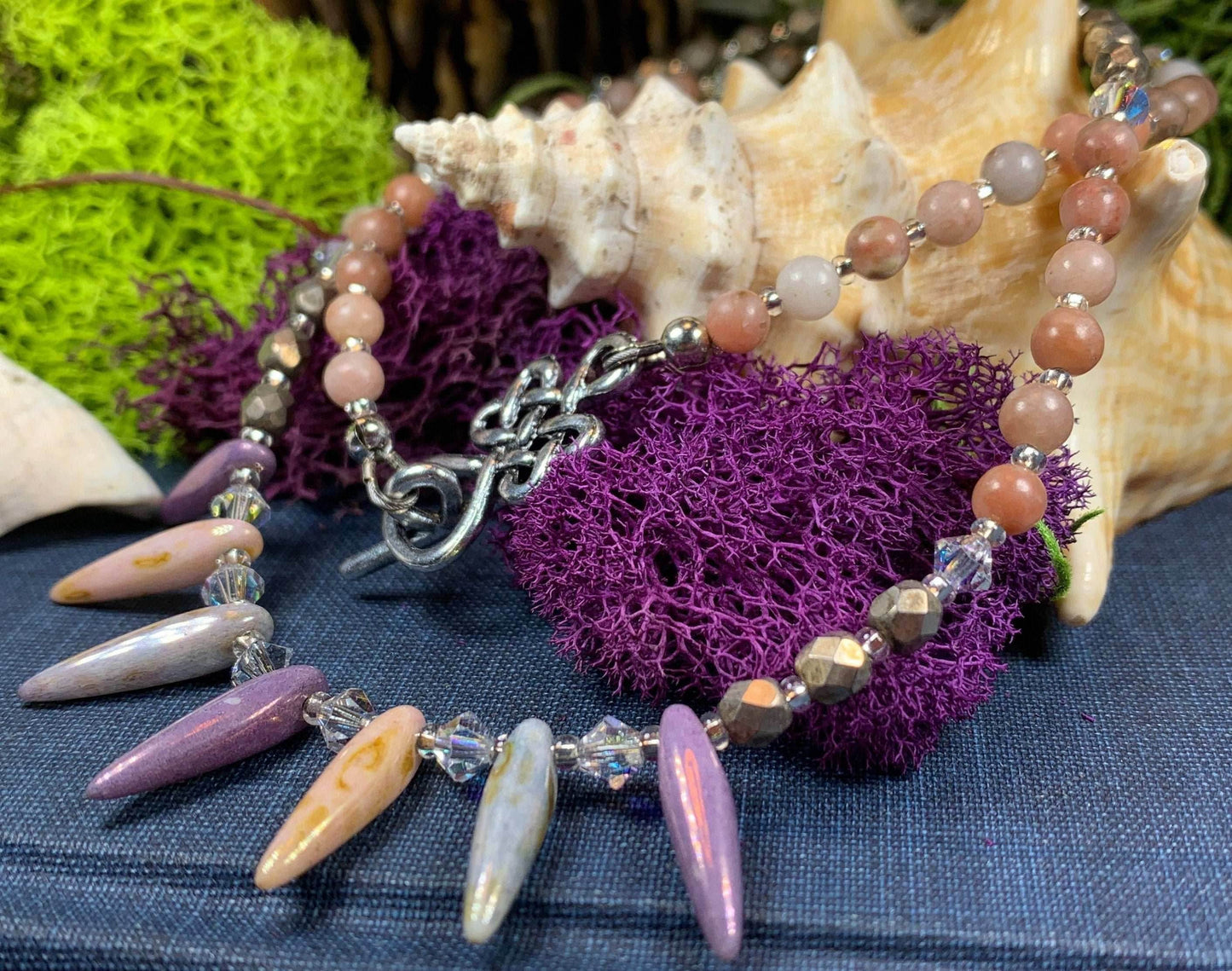 Highland Sunrise Crystal Necklace - 