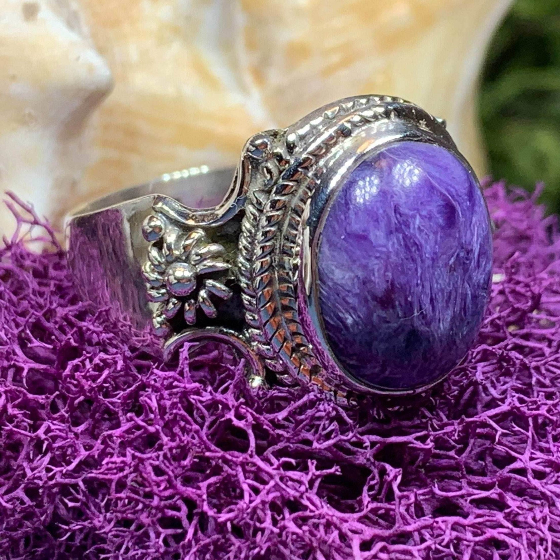 Purple Romance Ring - 8
