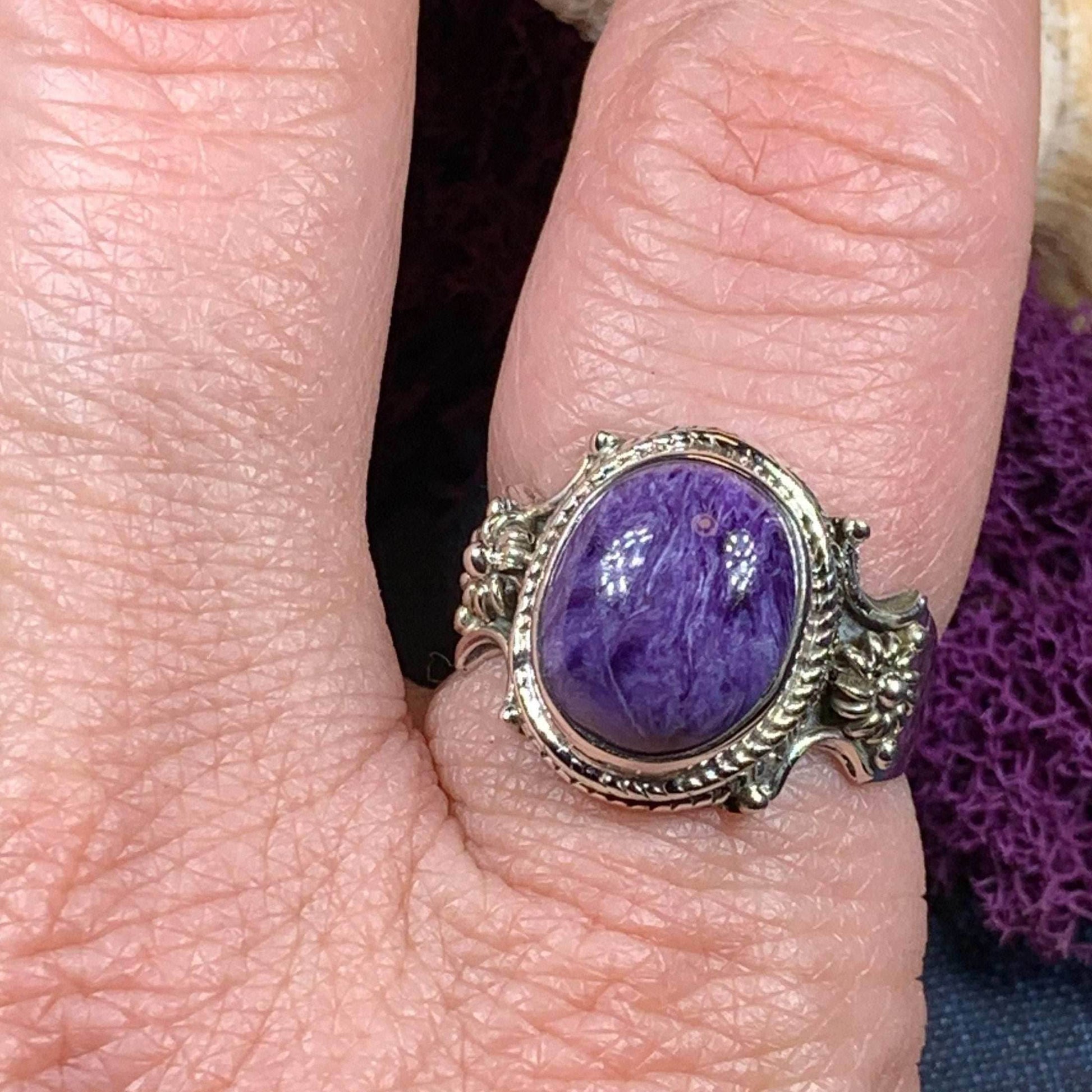 Purple Romance Ring - 8