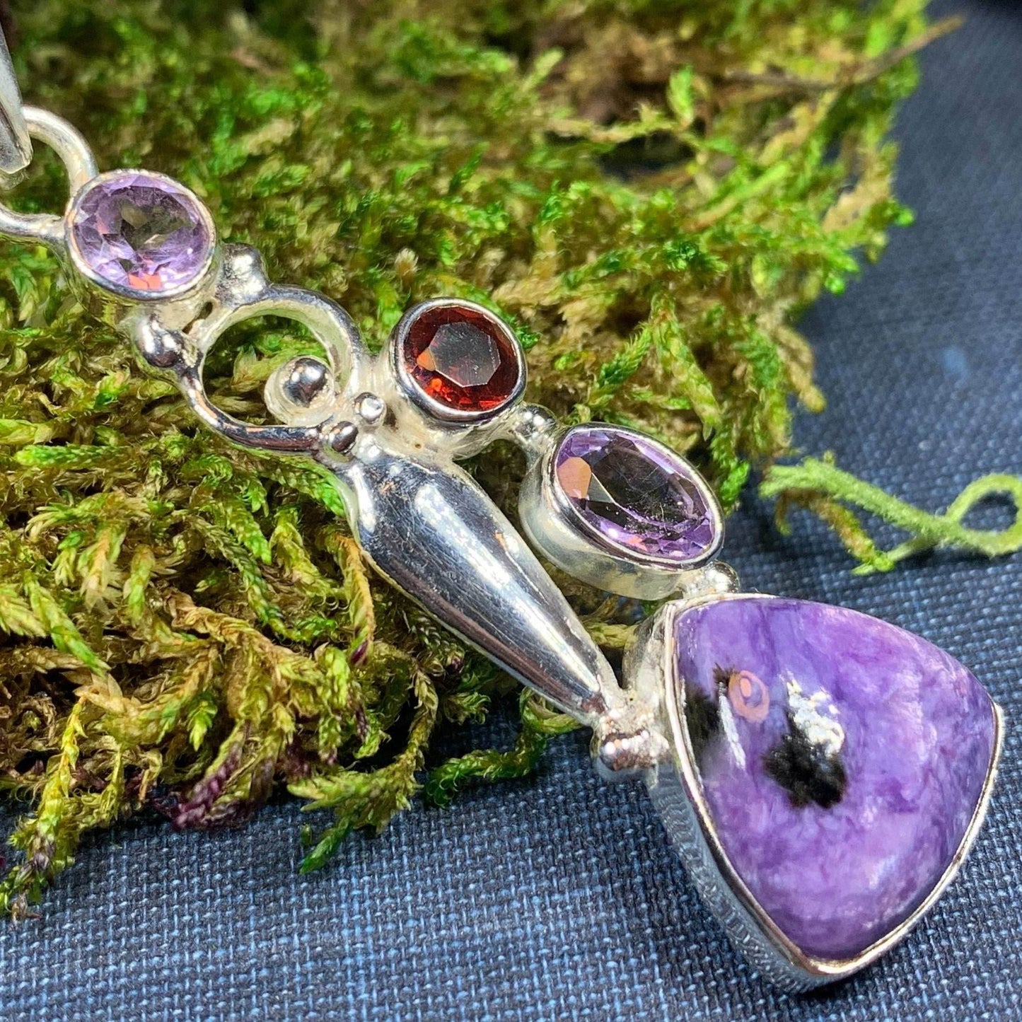 Purple Goddess Necklace - 18