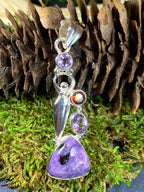 Purple Goddess Necklace - 18