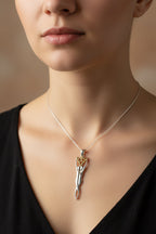 Double Danu Goddess Necklace