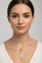 Double Danu Goddess Necklace