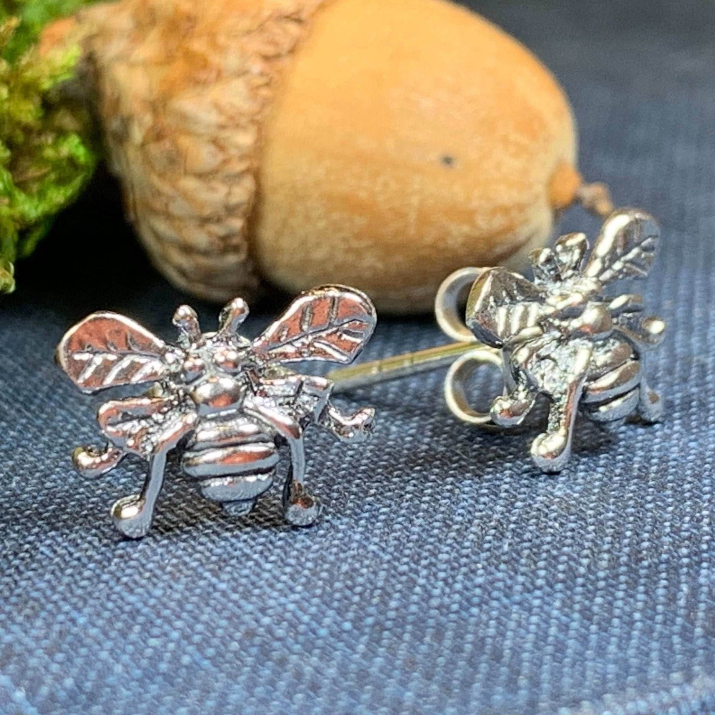 Petite Bee Earrings - 