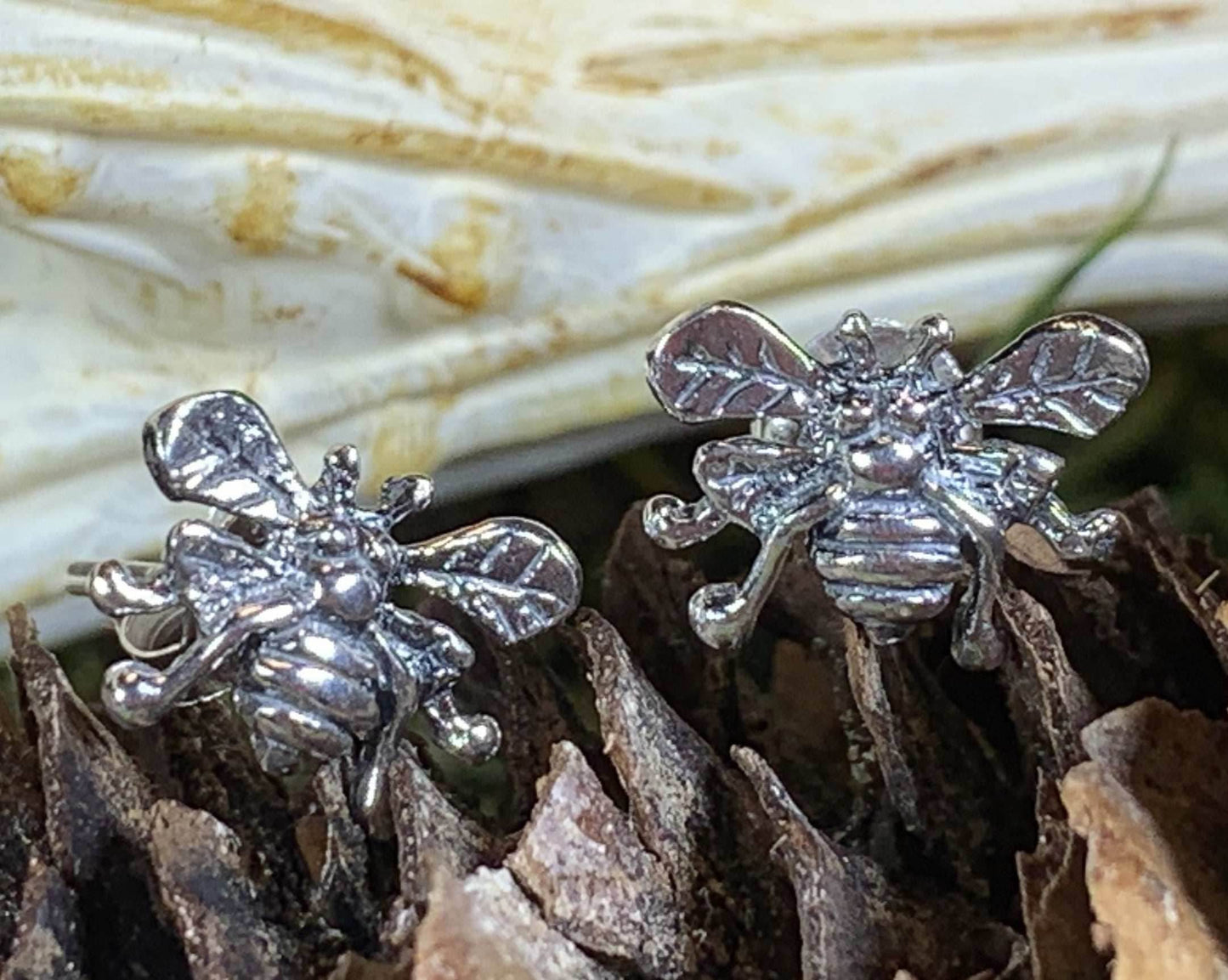 Petite Bee Earrings - 