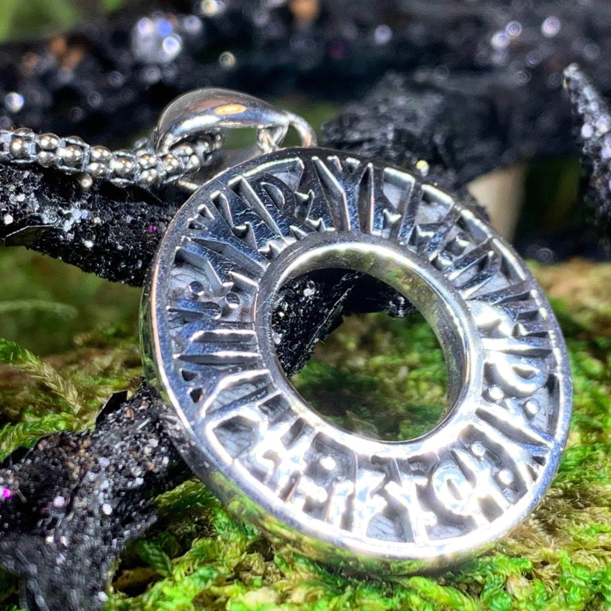 Love Conquers Norse Runes Necklace - 
