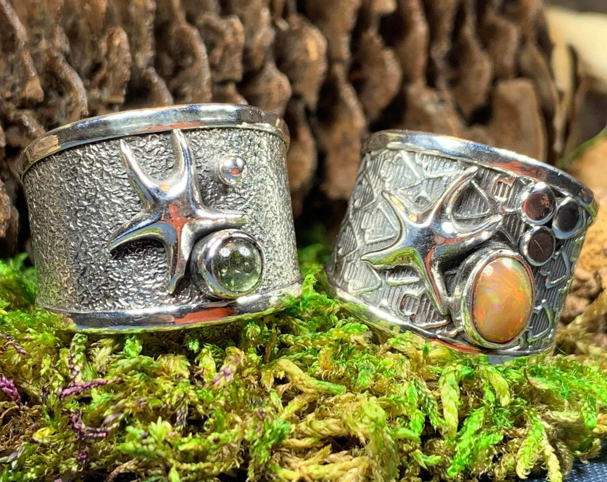 Starfish Treasure Ring - 7 / Opal