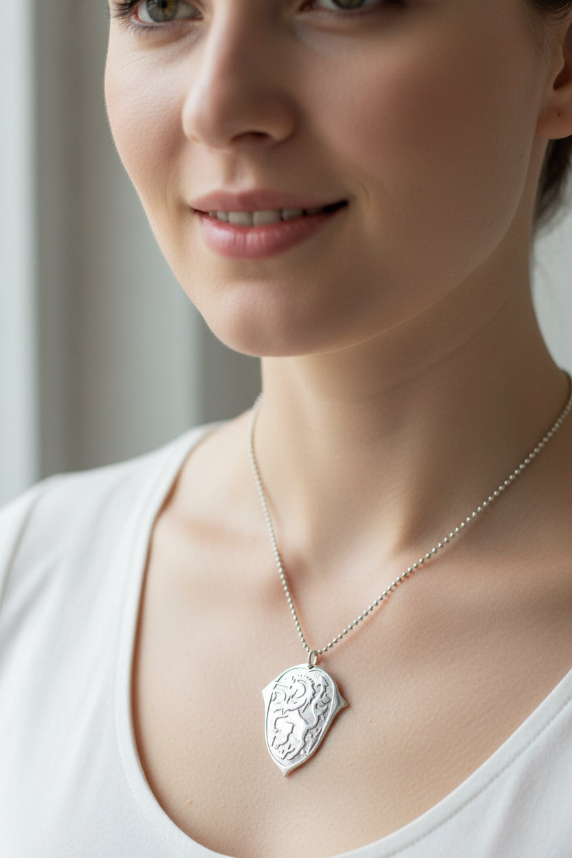 Unicorn of Scotland Medallion Necklace