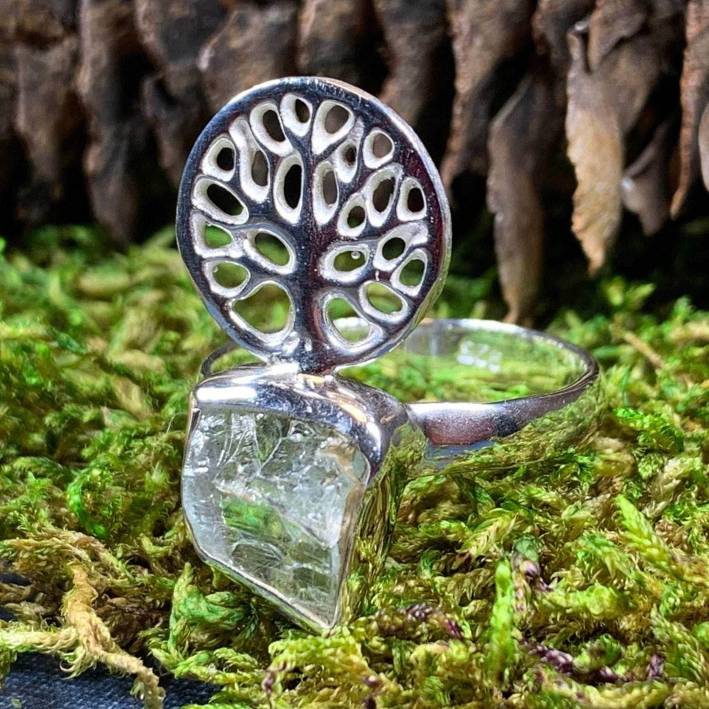 Tree of Life Ring - 7 / Quartz