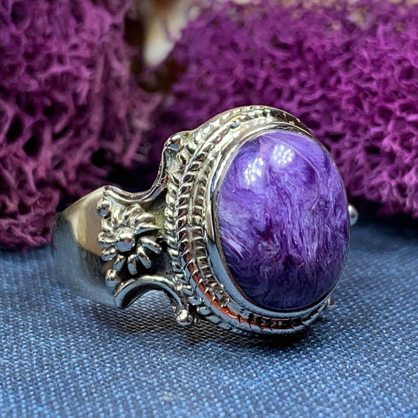 Purple Romance Ring - 8