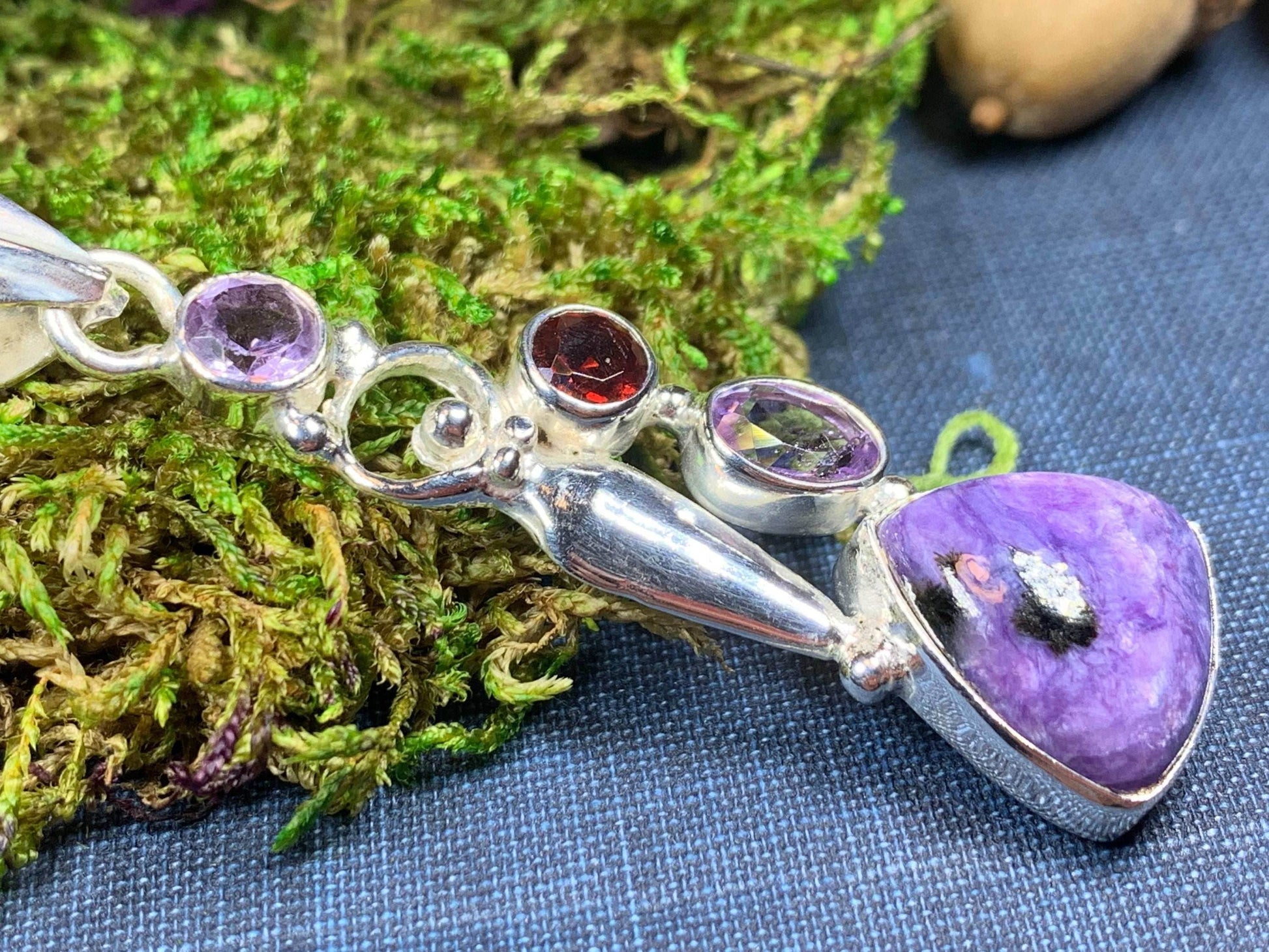 Purple Goddess Necklace - 18