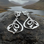 Bluebell Art Deco Earrings