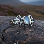 Damask Trinity Knot Ring