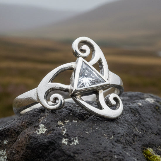 Tara Celtic Spiral Ring