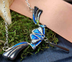 Mackintosh Blue Necklace - 