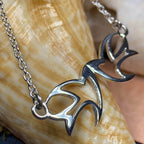 Iona Abbey Peace Doves Necklace - 