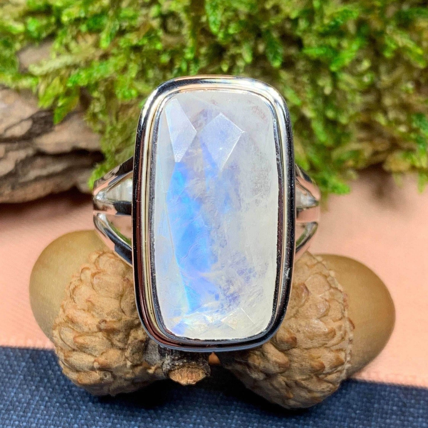 Celtic Dream Moonstone Ring - 5