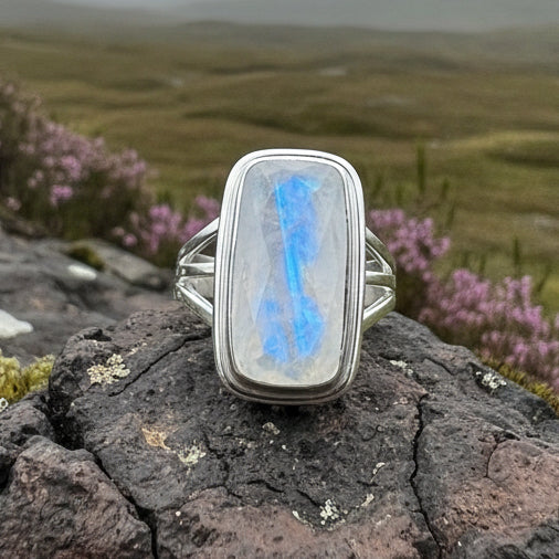 Celtic Dream Moonstone Ring